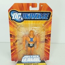 DC Universe Justice League Unlimited Fan Collection Robot Man 2009 Mattel NEW - $24.74