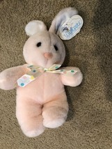 Wishpets 1997 Pink Bunny Rabbit  Floppy Beanbag Soft Plush Toy Stuffed A... - $23.36