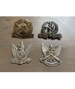 Lote de 4 prendedores e insignias del ejército de las FDI de Israel... - $19.88