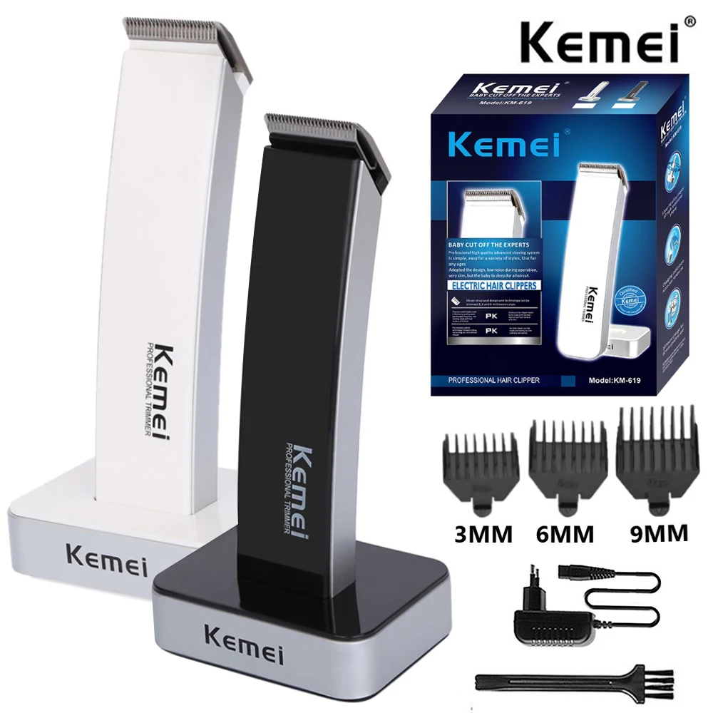 Kemei Hair Clipper Electric Trimmer Portable Men Women Hair Shaver Haircut - £32.69 GBP+