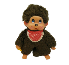 7&quot; Vintage Russ Berrie Thumbkey Monchhichi Thumb Sucker Stuffed Animal Plush Toy - £27.69 GBP