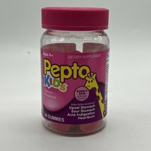 Pepto Bismol Kids Gummies Bubble Gum Flavor 24ct COMBINE SHIPPING! - $90.97 MXN