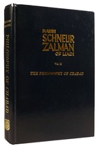 Nissan Mindel Rabbi Schneur Zalman Vol. Ii The Philosophy Of Chabad 1st Edition - £40.03 GBP