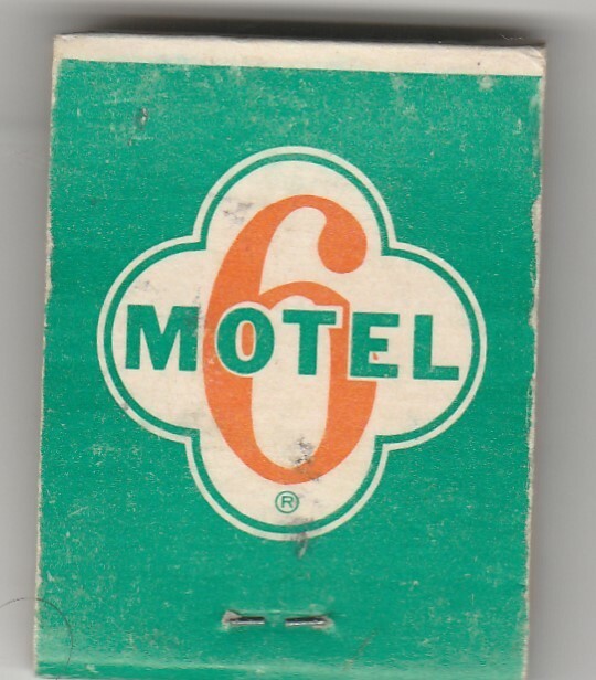 Motel 6 ~ Creative Sales Catalysts ~ Souvenir Strike on Matchbook Item image 2