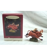 Hallmark Keepsake Disney The Lion King TIMON AND PUMBAA 3&quot; CHRISTMAS ORN... - $27.16 CAD