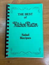 The Best of Kitchen Klatter Salad Recipes -- Spiral Bound Paperback 1985 - £17.54 GBP
