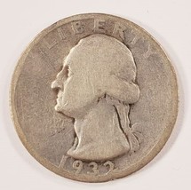 1932-D 25C Washington Quarts En Bon État, Naturel Couleur, Marche Arrièr... - $94.43
