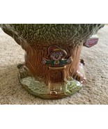 KEEBLER ELF IN TREE COOKIE JAR MADE  POTTERY  1981 vintage - £51.43 GBP