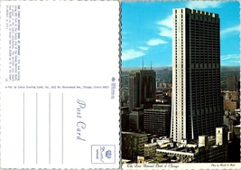 Illinois Chicago First National Bank Former Morrison Hotel VTG Postcard - £7.39 GBP