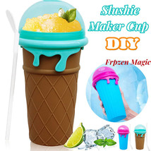 500ml Large Capacity Slushy Cup Summer Squeeze  Quick Frozen Viral Cup - £22.37 GBP