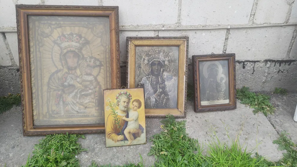 Set Maria Saint Pictures Religion Collectibles Vintage - £41.51 GBP