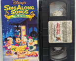 Disneys Sing Along Songs Very Merry Christmas Songs (VHS, 1990) - £8.64 GBP
