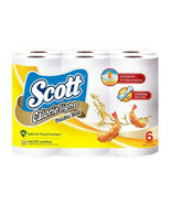 Scott Calorie Light Premium KITCHEN TISSUE PAPER 6 Rolls X 60Sheets Oil ... - £45.41 GBP