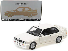 1987 BMW M3 Street White 1/18 Diecast Car Minichamps - £156.96 GBP