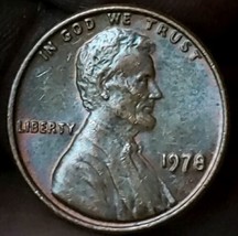 1978 No Mint Mark Lincoln Cent DOUBLE-DIE OBVERSE Free Shipping  - £2.37 GBP