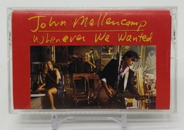 John Mellencamp - WHENEVER WE WANTED (Cassette Tape, 1991) Mercury Records Clean - $10.66