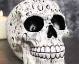 Day of The Dead Raindrops Water Droplets Scene Gothic Skull Figurine Ske... - $22.99