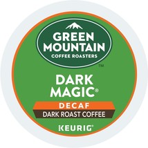 Green Mountain Dark Magic DECAF Coffee 24 to 144 Keurig K cups Pick Any Size  - £21.48 GBP+