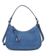 New Blue Fashion Denim Texture Shoulder Crossbody Bag - £44.77 GBP