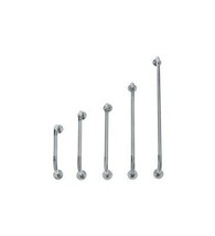 Invacare 518-3 Chrome Knurled Grab Bar 18&quot; - Lot of 3 - £39.30 GBP