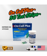 50 ON CALL PLUS DIABETIC TEST STRIPS (EXP Nov 17 2026) SHIPPING FROM USA - $20.36 CAD