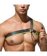 Private Structure Body Harness - Lime &quot;One Size&quot;  - £15.82 GBP