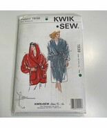 UNCUT Kwik Sew 1989 Vintage Sewing Pattern No. 1938 Misses’ Wrap Coats - $13.58 CAD