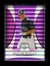 2010 Topps Bp Refractor Baseball Trading Card PP6 Dustin Ackley Seattle Mariners - £7.72 GBP
