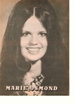 Marie Osmond teen magazine pinup clipping 1970&#39;s Goin&#39; Coconuts  Teen Beat - $1.50
