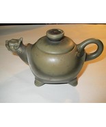 Vintage Chinese Yixing Zisha Clay Teapot – Beast Spout Tripod Feet – Mar... - $163.36 CAD