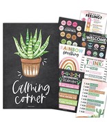 Cactus Calming Corner Posters | Set of 9 | Classroom Decor - $35.30 CAD