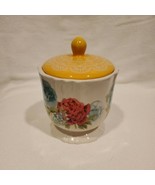 Pioneer Woman Blossom Jubilee Cream &amp; sugar chintz teal yellow kitchen s... - $29.58 CAD