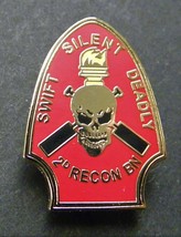 Us Marine Corps 2nd Reconnaissance Battalion Lapel Pin Badge 1 Inch Usmc Recon - £4.53 GBP