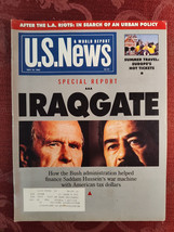 U S NEWS World Report Magazine May 18 1992 Iraqgate L A Riots - £11.32 GBP