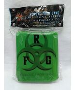 2012 Remove From Game 100 Count Plain Green Standard Size Sleeves (No Ar... - €18,55 EUR