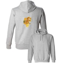Van Gogh Vase Fifteen Sunflowers Print Sweatshirt Unisex Hoodies Graphic Hoody - £20.44 GBP