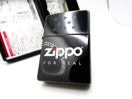Box Design Titanium Plate For Real Engraved Zippo 2003 MIB Rare - £87.12 GBP