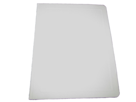 REPORT FOLDER textured w/3 prong fasteners white DUO-TANG 51258 (office - £1.17 GBP