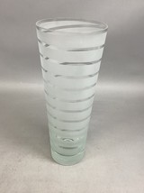 Large Glass Striped Vase - 13 1/4”H - €17,10 EUR