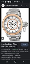 Invicta 1959 Diver Collection Rose GP 100MT Quartz Watch M:15933 #76 - £291.47 GBP