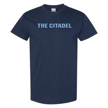 AS01 - The Citadel Bulldogs Basic Block T Shirt - Small - Navy - £18.87 GBP
