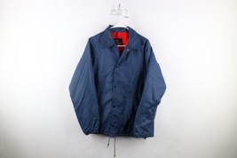 Vintage 60s 70s Streetwear Mens Small Distressed Fleece Lined Coach Jack... - $54.40