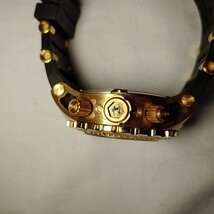 INVICTA SUBAQUA  MENS QUARTZ 52MM GOLD CASE -Needs new Battery image 10