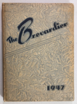 1947 Brevardier Yearbook, Brevard High School, North Carolina Original Vintage - £25.57 GBP