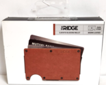 The Ridge Wallet - Leather Cash Strap - Tobacco Brown NEW - $77.39