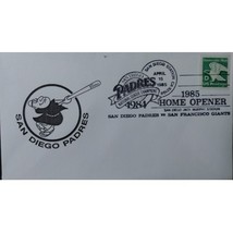 1985 Home Opener San Diego Padres vs San Francisco Giants Cover - £5.46 GBP