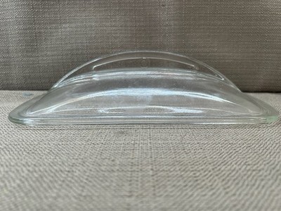 Vintage Westinghouse Loaf Pan Refrigerator Dish Clear Glass LID ONLY Meat Bread Item image 3