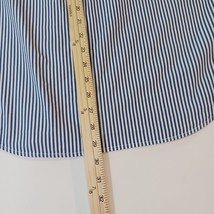 American Eagle Outfitters Classic Fit Men's Blue & White Stripes Shirt Size L image 14