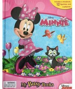 Disney Minnie Mouse My Busy Books Playset 12 Figurines Storybook Set - New - $17.43 CAD