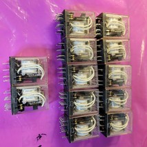 (12 Pcs) Omron Relay MY424VDC 24VDC MY4 New Nos Lot Of 12 Pcs $99 - £72.63 GBP